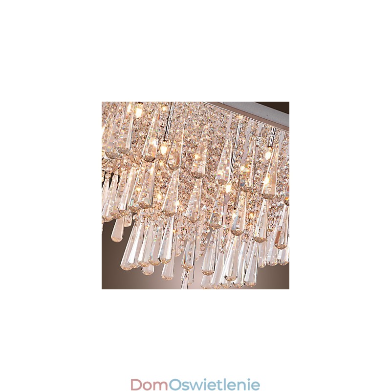 Nowoczesny Współczesny Kryształ Inne Montaż na płasko