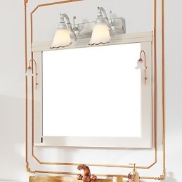 Kinkiety Oświetlenie łazienkowe Lampy ścienne do czytania Styl mini Rustykalny domek Metal