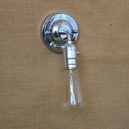 Amerykańska wiejska wieś retro nowoczesna żarówka Edisona alejka mini lampa ścienna do salonu