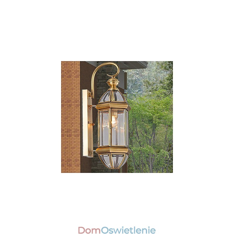 Lampa zewnętrzna Lampa ogrodowa Lampa zewnętrzna Lampa w całości miedziana