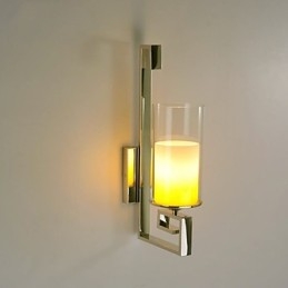Nowoczesne szklane lampy ścienne do jadalni, proste lampy ścienne do kuchni, baru, kawiarni, korytarza, balkonu