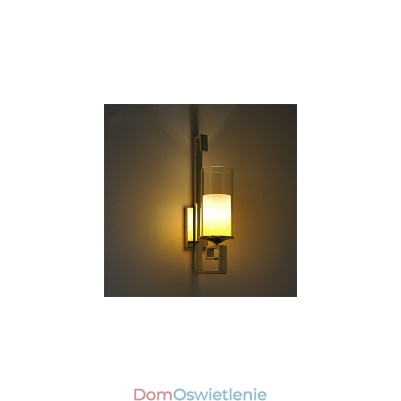 Nowoczesne szklane lampy ścienne do jadalni, proste lampy ścienne do kuchni, baru, kawiarni, korytarza, balkonu