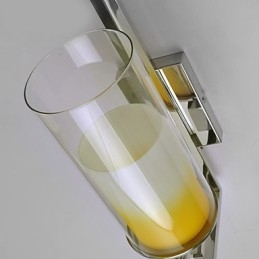Nowoczesne szklane lampy ścienne do jadalni, proste lampy ścienne do kuchni, baru, kawiarni, korytarza, balkonu