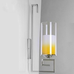 Nowoczesne szklane lampy ścienne do jadalni, proste lampy ścienne do kuchni, baru, kawiarni, korytarza, balkonu