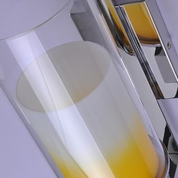 Nowoczesne szklane lampy ścienne do jadalni, proste lampy ścienne do kuchni, baru, kawiarni, korytarza, balkonu