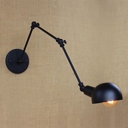 Osobowość Długie ramię Regulowany kątownik Trzy lampy do salonu Retro Oświetlenie dekoracyjne Kinkiet ścienny