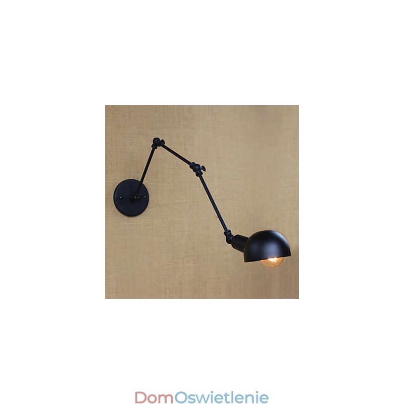 Osobowość Długie ramię Regulowany kątownik Trzy lampy do salonu Retro Oświetlenie dekoracyjne Kinkiet ścienny