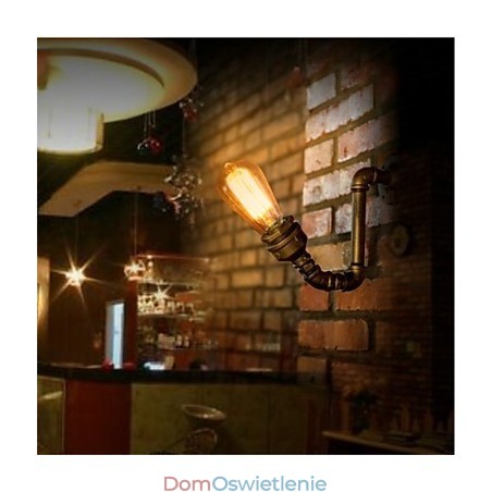 Amerykańska wioska Loft Industrial Edison Style Vintage Kinkiet Lampa Retro Lampa wodna Kinkiet Amerykańska wioska Loft Industrial Edison Style Vintage Kinkiet Lampa Retro Lampa wodna Kinkiet