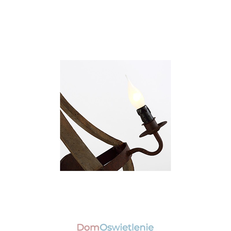 Kinkiety ścienne w stylu miniaturowym Rustykalny domek Drewniany bambus