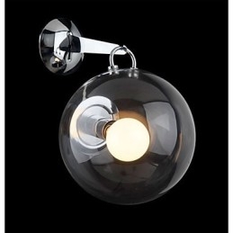 Indywidualność Kreatywny Design Nowoczesna szklana kula wisząca lampa ścienna