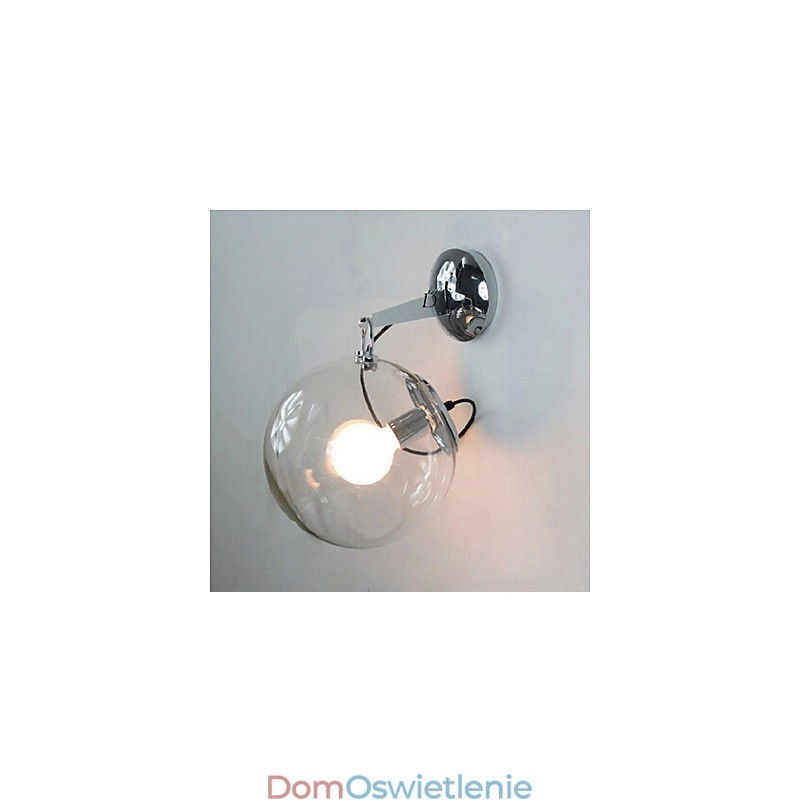Indywidualność Kreatywny Design Nowoczesna szklana kula wisząca lampa ścienna