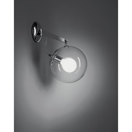 Indywidualność Kreatywny Design Nowoczesna szklana kula wisząca lampa ścienna