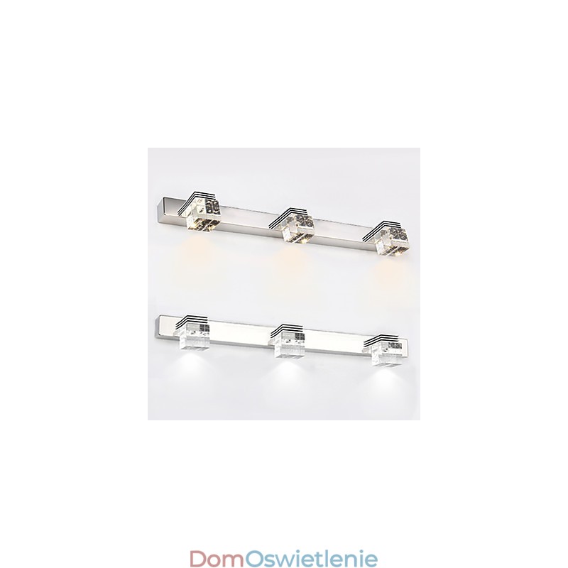 Kinkiety Oświetlenie łazienkowe Podkładki ścienne Kryształ Mini Styl Nowoczesny Współczesny Metal