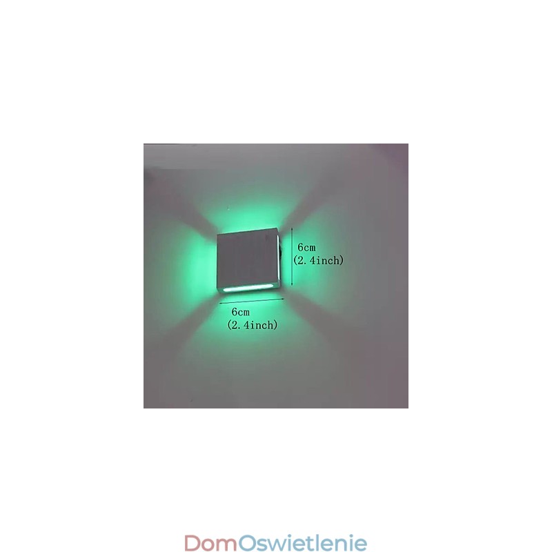 Miniaturowe lampy ścienne montowane na płasko, nowoczesne, współczesne, metalowe