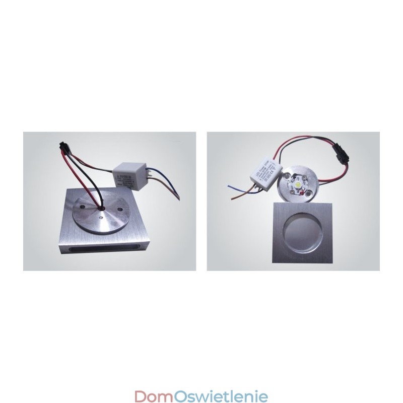 Miniaturowe lampy ścienne montowane na płasko, nowoczesne, współczesne, metalowe