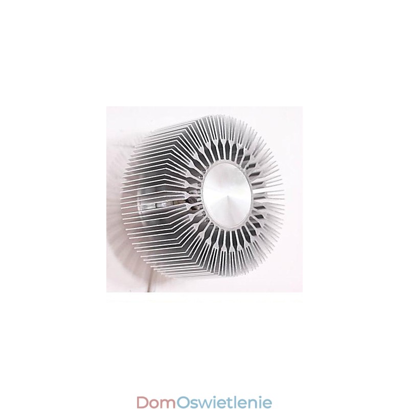 Wbudowana okrągła lampa ścienna z projekcją aluminiową w kształcie słonecznika