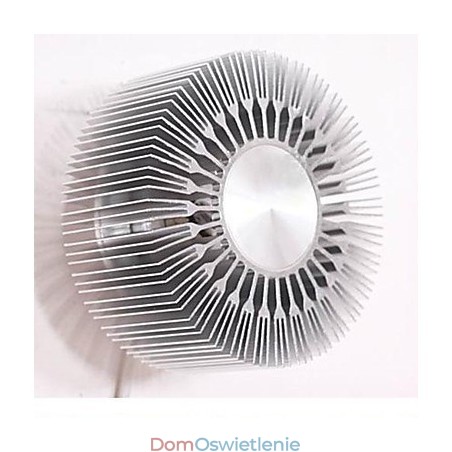 Wbudowana okrągła lampa ścienna z projekcją aluminiową w kształcie słonecznika Wbudowana okrągła lampa ścienna z projekcją aluminiową w kształcie słonecznika