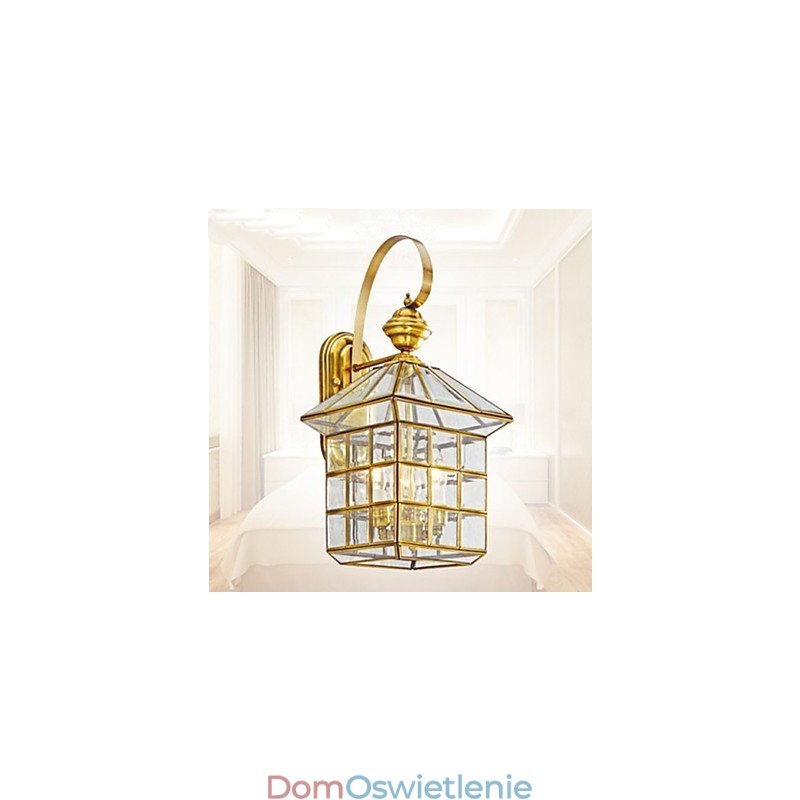 Lampa zewnętrzna Lampa ogrodowa Lampa zewnętrzna Lampa w całości miedziana