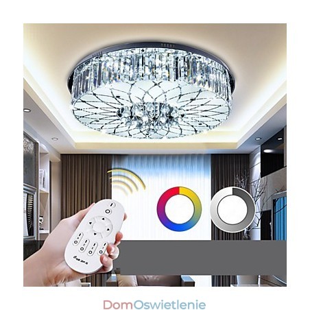 Montaż na płasko Kryształ Nowoczesny Współczesny Metal