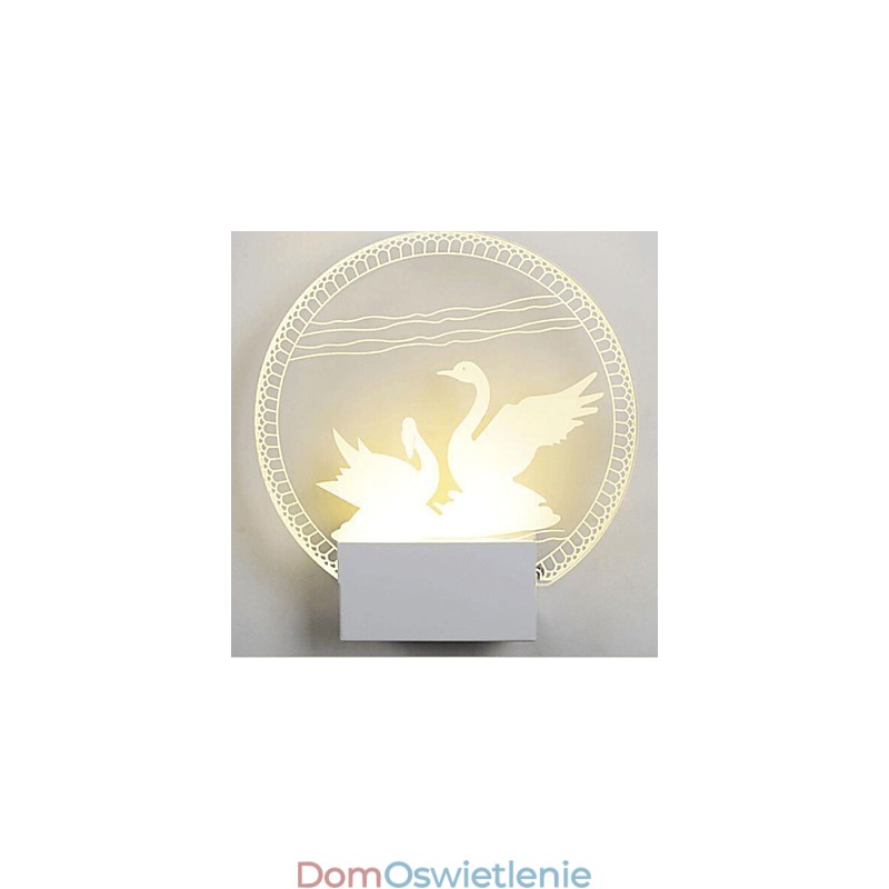Lampa ścienna akrylowa PCV Lampa świetlna Nowoczesna współczesna metalowa