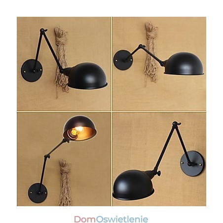 Styl industrialny Retro Podwójne długie ramię Prosta osobowość Ills Lampka nocna Jadalnia Dekoracyjna kinkiet ścienny Styl industrialny Retro Podwójne długie ramię Prosta osobowość Ills Lampka nocna Jadalnia Dekoracyjna kinkiet ścienny