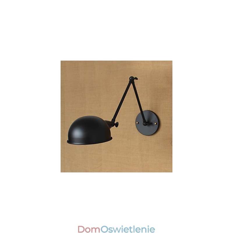 Styl industrialny Retro Podwójne długie ramię Prosta osobowość Ills Lampka nocna Jadalnia Dekoracyjna kinkiet ścienny