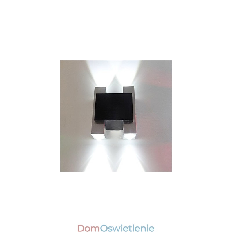 Miniaturowe lampy ścienne montowane na płasko, nowoczesne, współczesne, metalowe