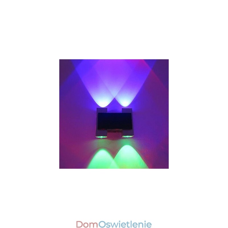 Miniaturowe lampy ścienne montowane na płasko, nowoczesne, współczesne, metalowe