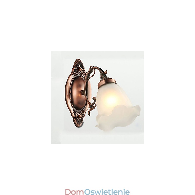 Retro Szkło Prosta Europejska Nowoczesna Elegancja Kute Żelazne Lampy Ścienne Światło