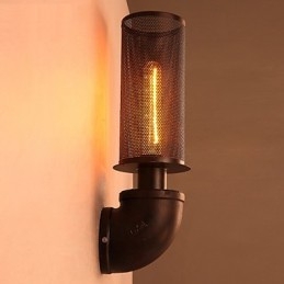 Przywróć starożytne sposoby kutego żelaza Loft kreatywne lampy ścienne