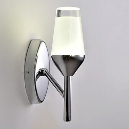 Kinkiety ścienne Nowoczesne współczesne metalowe lampy w kształcie kieliszka do wina