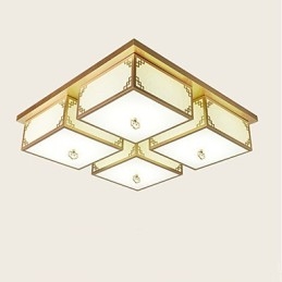 Lampy w stylu chińskim Oświetlenie sufitowe z żelaza Atmosfera A