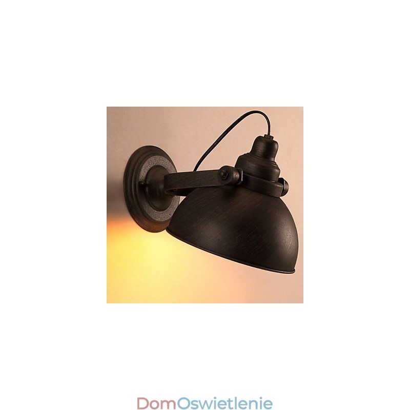 Loft Wrought Iron Pot Kreatywne lampy ścienne w stylu vintage