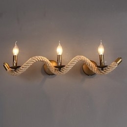 Retro Klasyczne Lampy Ścienne Do Sypialni Europejski Żelazny Korytarz Balkon Lampa Ścienna Do Salonu Kinkiet