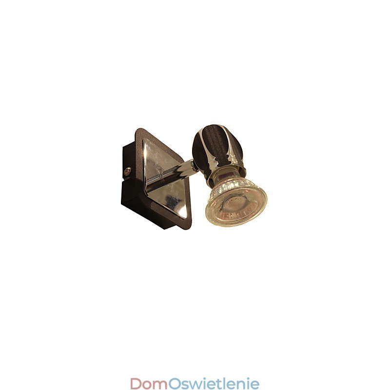 Nowoczesne czarne kinkiety łazienkowe 3W