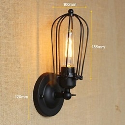 Retro Minimalistyczny Projektant Przemysłowy Balkon Korytarz Schody Lampa Dekoracyjna Kinkiet Ścienny
