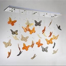 Lampa wisząca Motyl Kryształowa Lampa