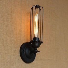 Retro Minimalistyczny Industrialny Nocny Korytarz Schody Balkon Dekoracyjny Kinkiet Ścienny