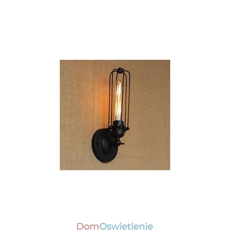 Retro Minimalistyczny Industrialny Nocny Korytarz Schody Balkon Dekoracyjny Kinkiet Ścienny
