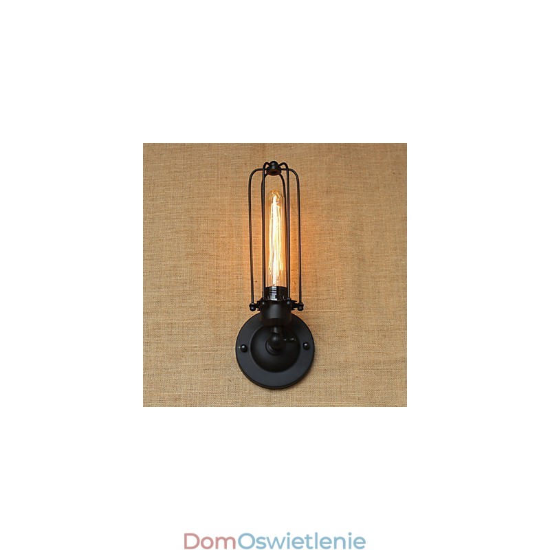 Retro Minimalistyczny Industrialny Nocny Korytarz Schody Balkon Dekoracyjny Kinkiet Ścienny