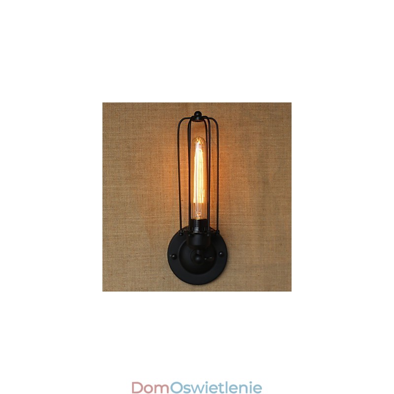 Retro Minimalistyczny Industrialny Nocny Korytarz Schody Balkon Dekoracyjny Kinkiet Ścienny