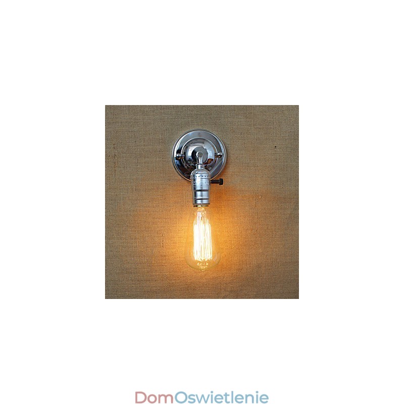 Przełączniki obrotowe Amerykańska wiejska wieś Retro Nowoczesna żarówka Edisona Alejka Mini Salon Lampa ścienna