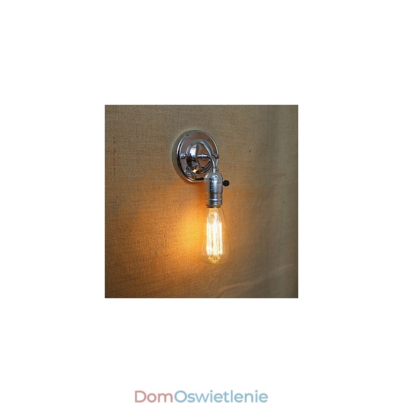 Przełączniki obrotowe Amerykańska wiejska wieś Retro Nowoczesna żarówka Edisona Alejka Mini Salon Lampa ścienna