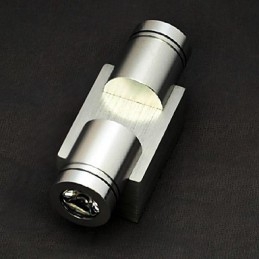 Miniaturowe lampy ścienne montowane na płasko, nowoczesne, współczesne, metalowe