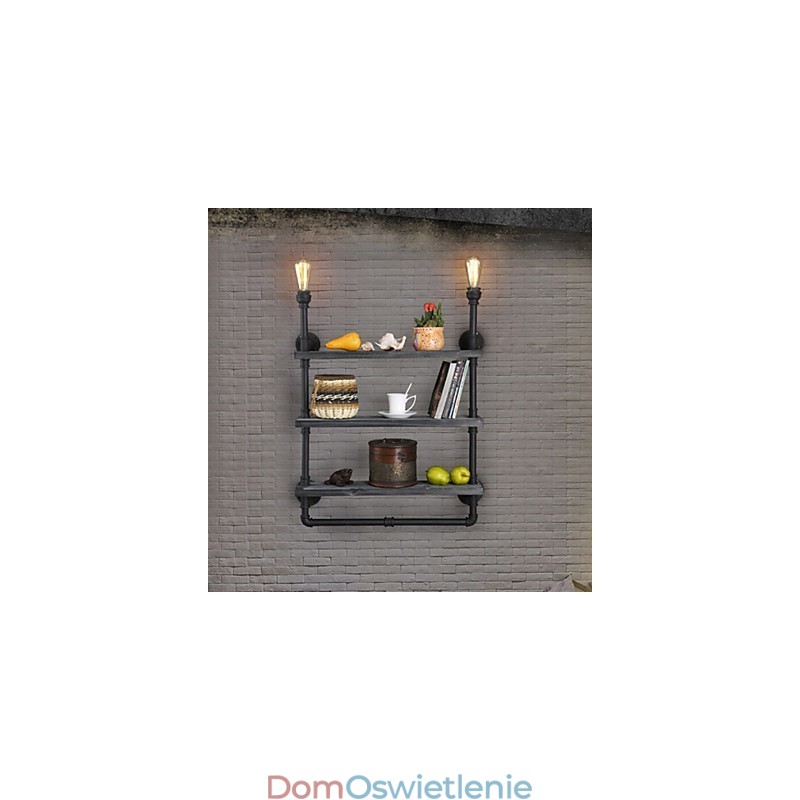 Kinkiety Mini Styl Rustykalny Domek Metalowy