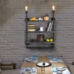 Kinkiety Mini Styl Rustykalny Domek Metalowy