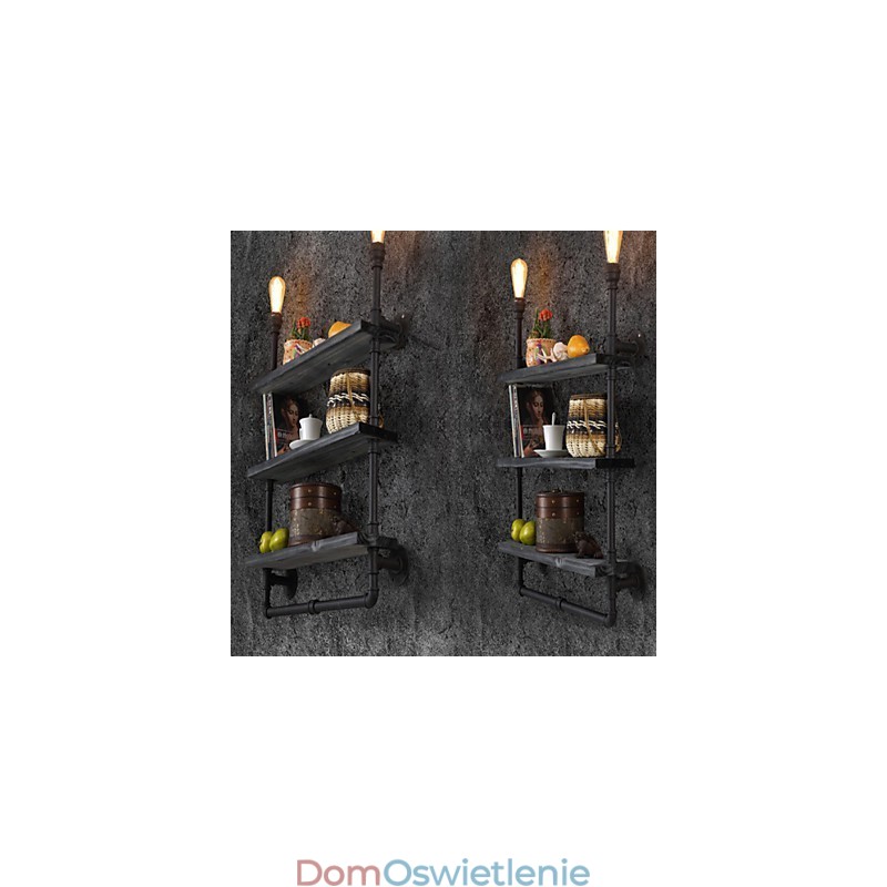 Kinkiety Mini Styl Rustykalny Domek Metalowy
