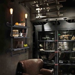 Kinkiety Mini Styl Rustykalny Domek Metalowy