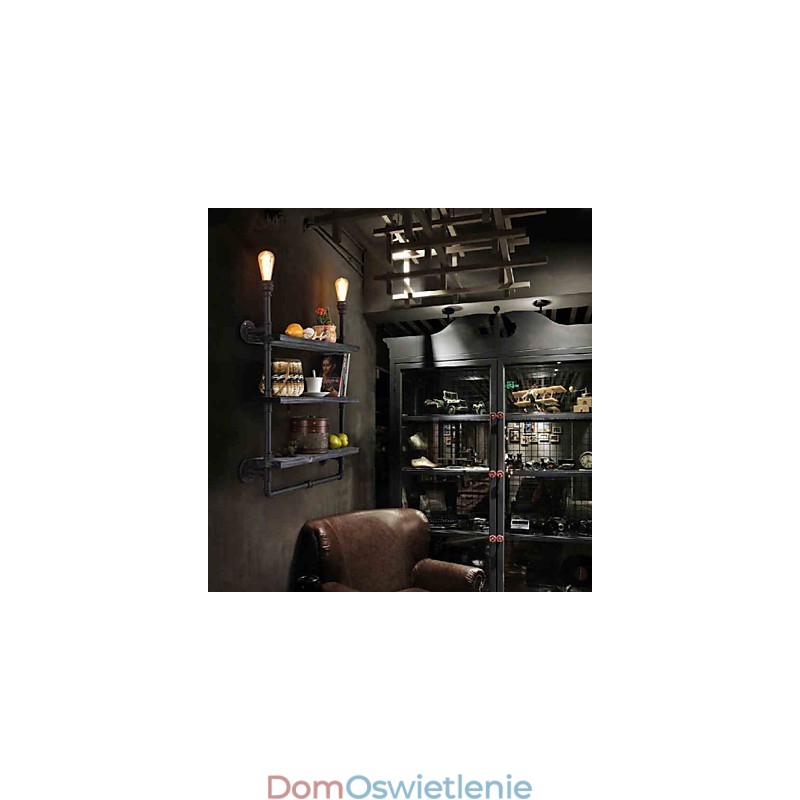 Kinkiety Mini Styl Rustykalny Domek Metalowy