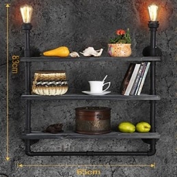 Kinkiety Mini Styl Rustykalny Domek Metalowy